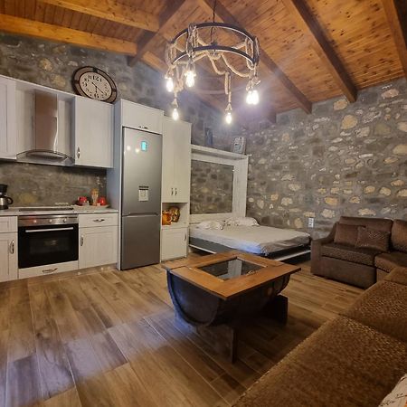 House With Big Garden And Barbeque In Nature Vourgareli Exterior foto